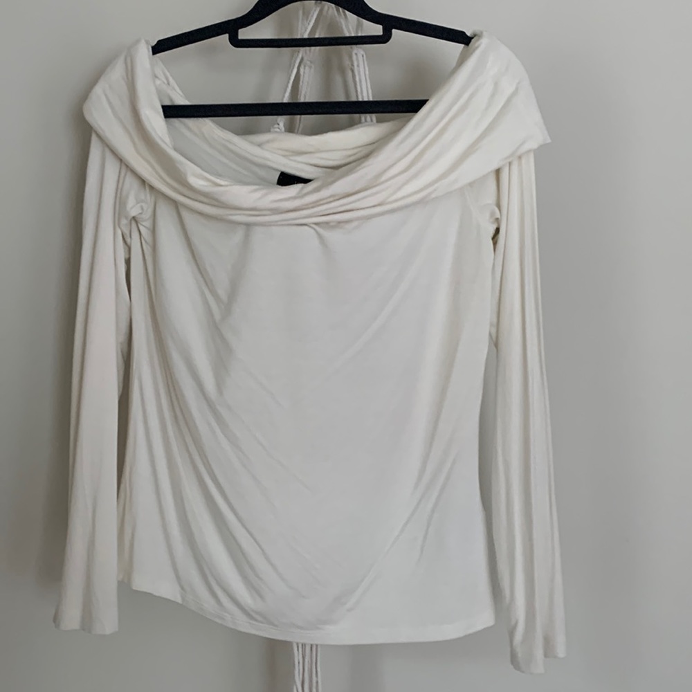 Off white off the shoulder top
